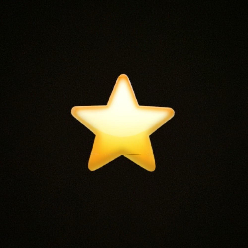 Gold Star Party Decoration